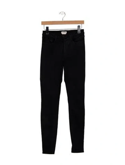Pre-owned L'agence Skinny Leg Pants In Blue