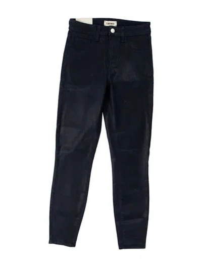 Pre-owned L'agence Skinny Leg Pants In Blue