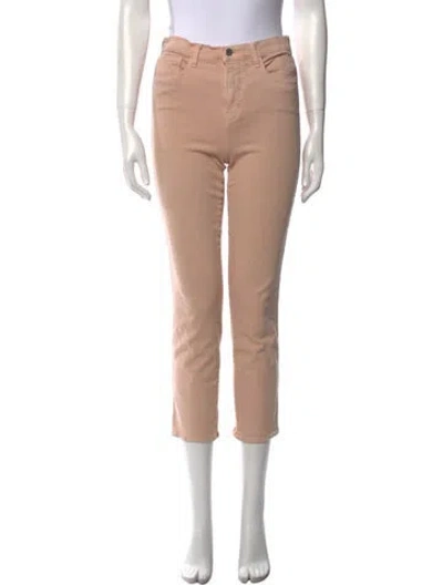 Pre-owned L'agence Skinny Leg Pants In Brown