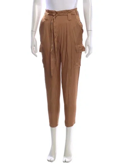 Pre-owned L'agence Skinny Leg Pants In Brown