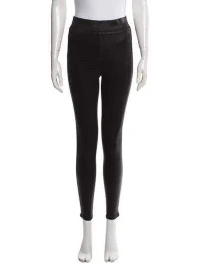 Pre-owned L'agence Skinny Leg Pants In Gray