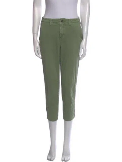 Pre-owned L'agence Skinny Leg Pants In Green
