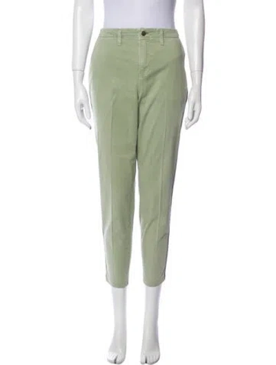Pre-owned L'agence Skinny Leg Pants In Green