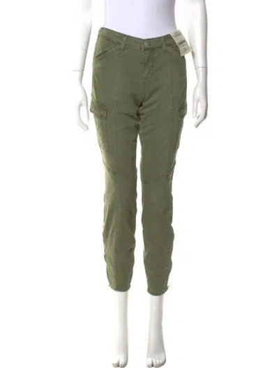 Pre-owned L'agence Skinny Leg Pants In Green