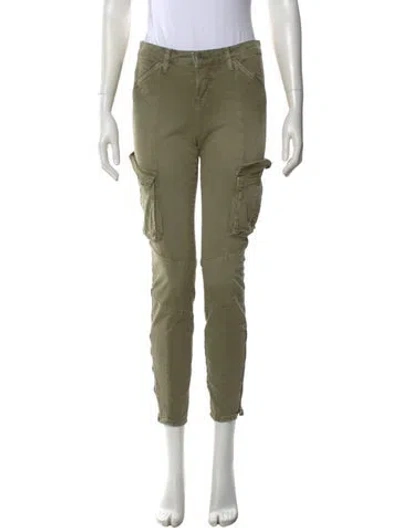 Pre-owned L'agence Skinny Leg Pants In Green