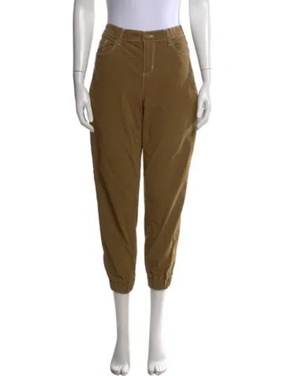 Pre-owned L'agence Skinny Leg Pants In Green