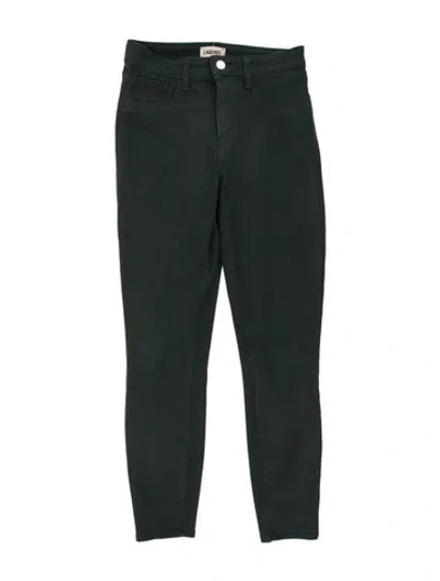 Pre-owned L'agence Skinny Leg Pants In Grey