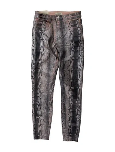 Pre-owned L'agence Skinny Leg Pants In Multi