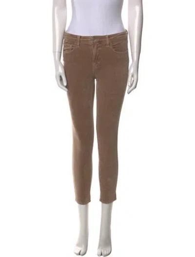 Pre-owned L'agence Skinny Leg Pants In Neutral