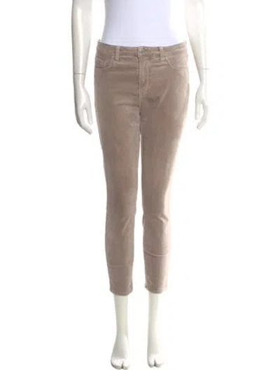 Pre-owned L'agence Skinny Leg Pants In Neutral