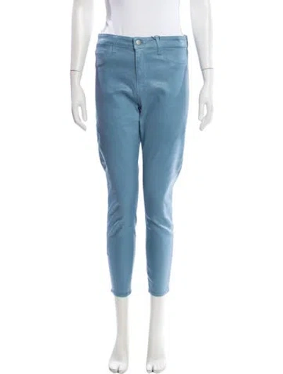 Pre-owned L'agence Skinny Leg Pants W/ Tags In Blue