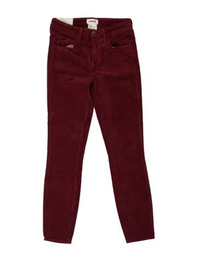 Pre-owned L'agence Skinny Leg Pants W/ Tags In Brown