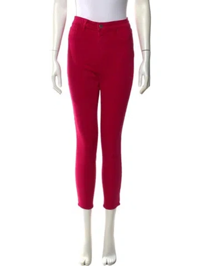 Pre-owned L'agence Skinny Leg Pants W/ Tags In Pink