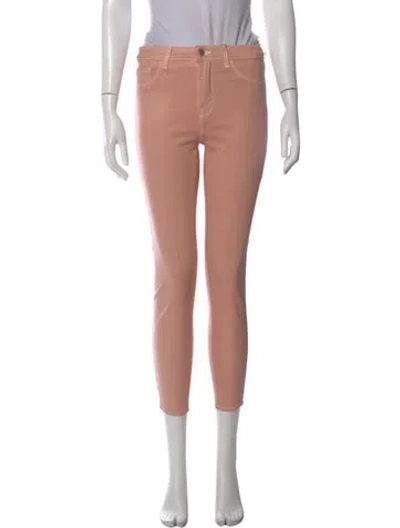 Pre-owned L'agence Skinny Leg Pants W/ Tags In Pink