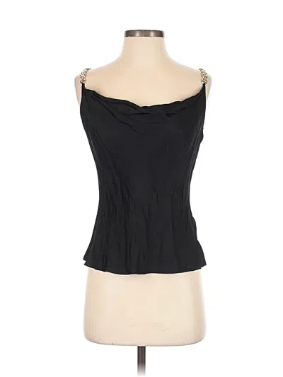 Pre-owned L'agence Sleeveless Blouse In Black