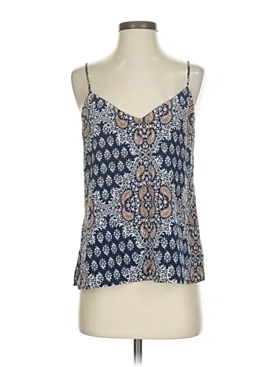 Pre-owned L'agence Sleeveless Blouse In Blue
