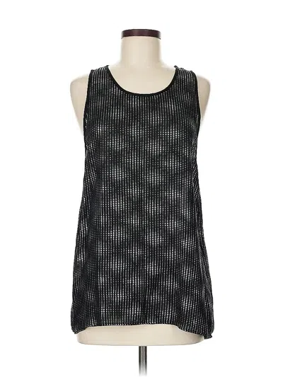 Pre-owned L'agence Sleeveless Top Black Halter Neckline Tops