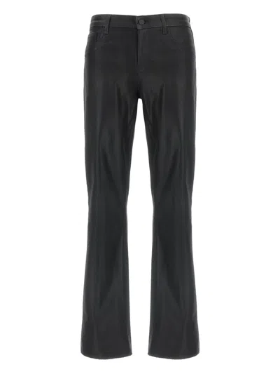 L'AGENCE SNEEKI COATED FLARED JEANS