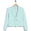 L'agence Sofia Knit Blazer In Blue