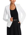 L'agence Sofia Knit Blazer In White