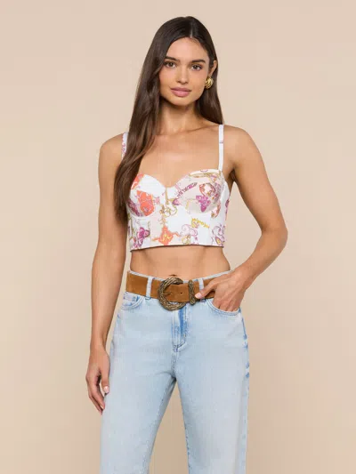 L'agence Sonya Bralette Top In Multi