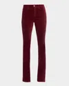 L'agence Stevie High-rise Straight Jeans In Brown