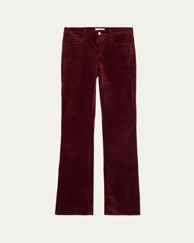 L'agence Stevie High-rise Straight Jeans In Brown