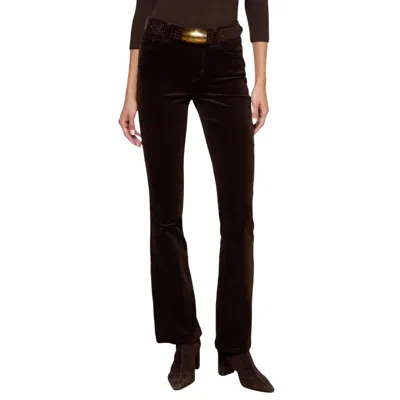 L'agence Stevie Velvet Jean In Coffee Beans In Brown