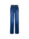L'agence Scottie High-rise Haven Wide Leg Jean In Multi