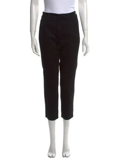 Pre-owned L'agence Straight Leg Pants In Black