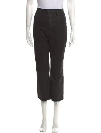 Pre-owned L'agence Straight Leg Pants In Black