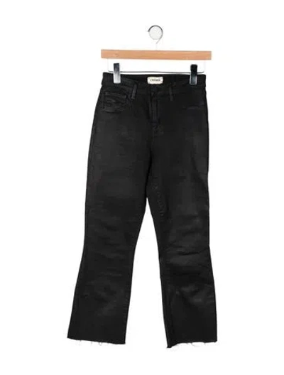 Pre-owned L'agence Straight Leg Pants In Black