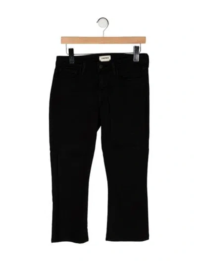 Pre-owned L'agence Straight Leg Pants In Black