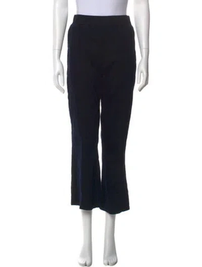 Pre-owned L'agence Straight Leg Pants In Black