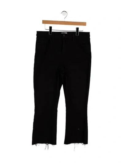 Pre-owned L'agence Straight Leg Pants In Black