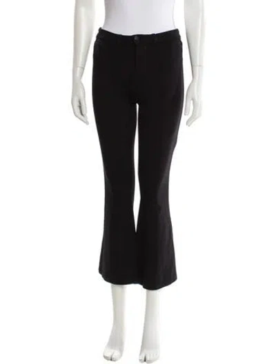 Pre-owned L'agence Straight Leg Pants In Black