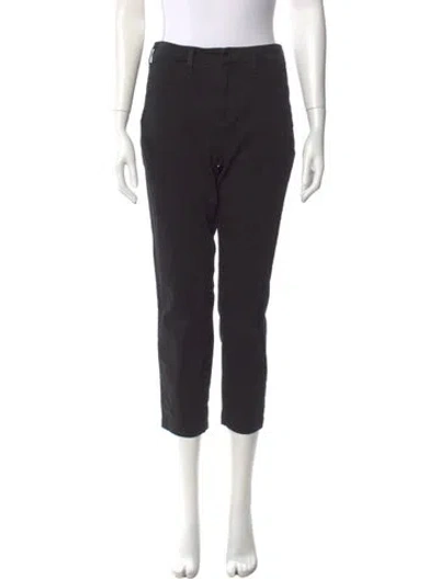 Pre-owned L'agence Straight Leg Pants In Black