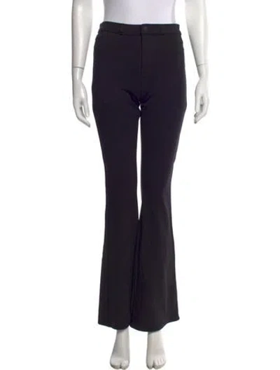 Pre-owned L'agence Straight Leg Pants In Black
