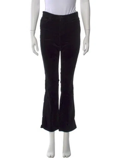 Pre-owned L'agence Straight Leg Pants In Black