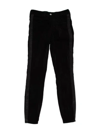 Pre-owned L'agence Straight Leg Pants In Black
