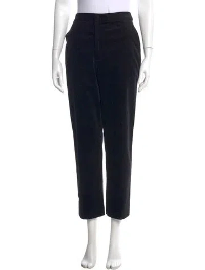 Pre-owned L'agence Straight Leg Pants In Black