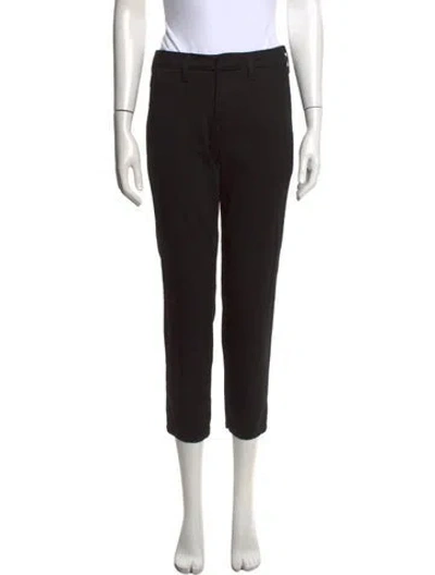 Pre-owned L'agence Straight Leg Pants In Black
