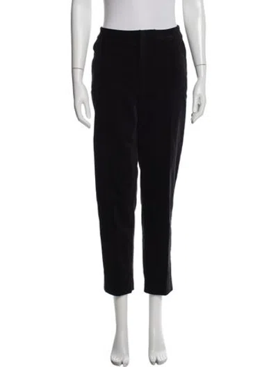 Pre-owned L'agence Straight Leg Pants In Black