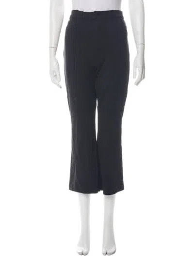 Pre-owned L'agence Straight Leg Pants In Black