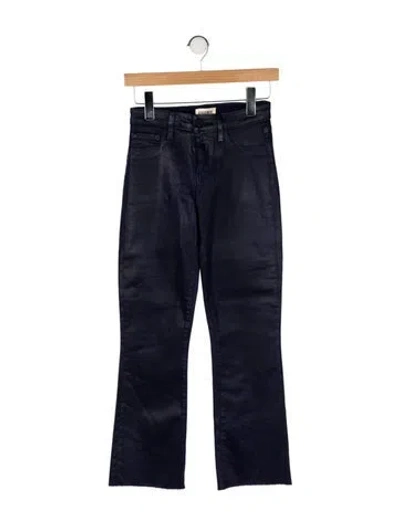 Pre-owned L'agence Straight Leg Pants In Blue