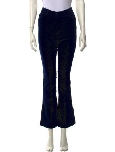 Pre-owned L'agence Straight Leg Pants In Blue