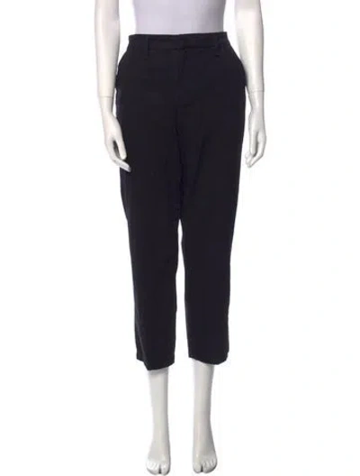 Pre-owned L'agence Straight Leg Pants In Blue