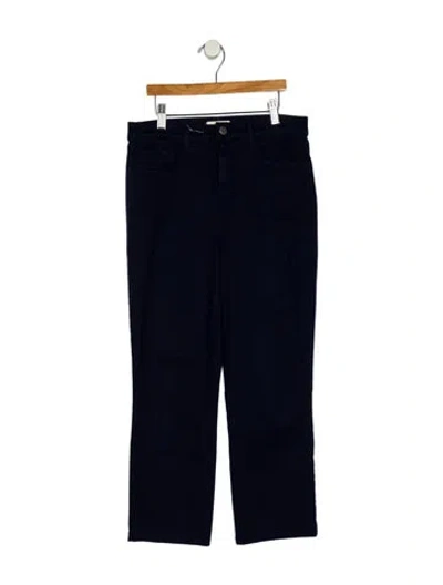 Pre-owned L'agence Straight Leg Pants In Blue