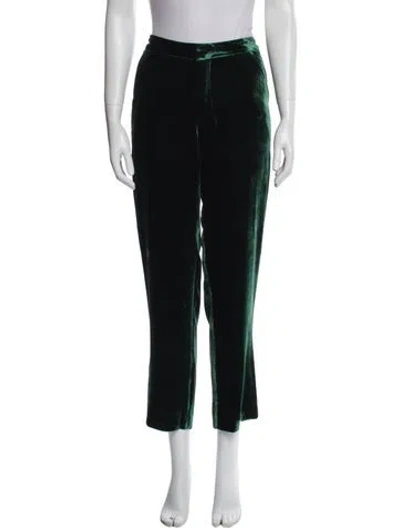 Pre-owned L'agence Straight Leg Pants In Blue