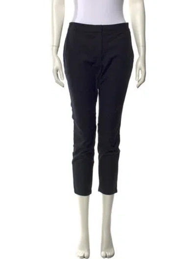 Pre-owned L'agence Straight Leg Pants In Blue